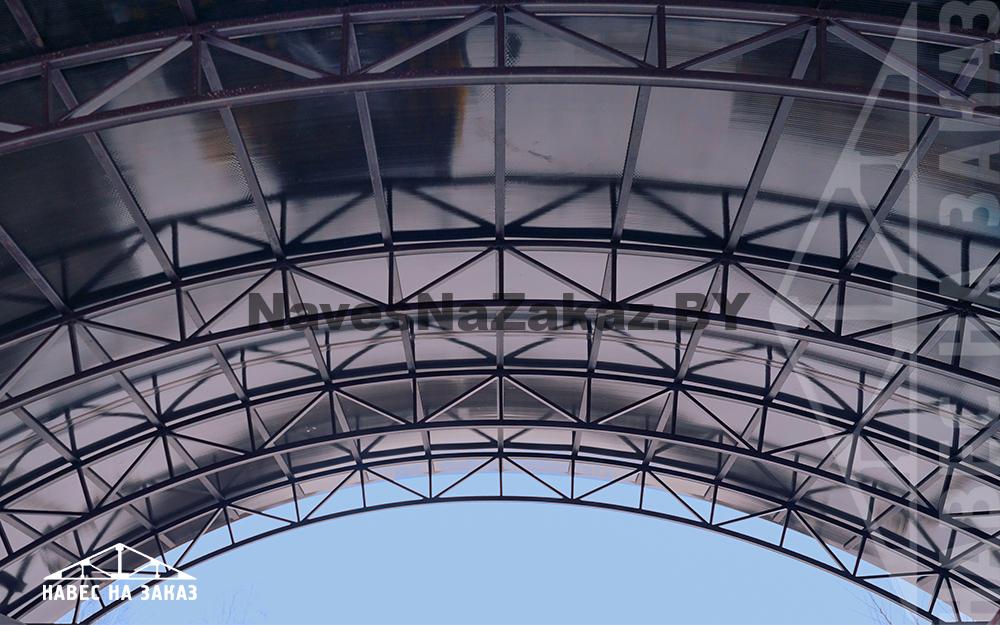 арочный навес-4