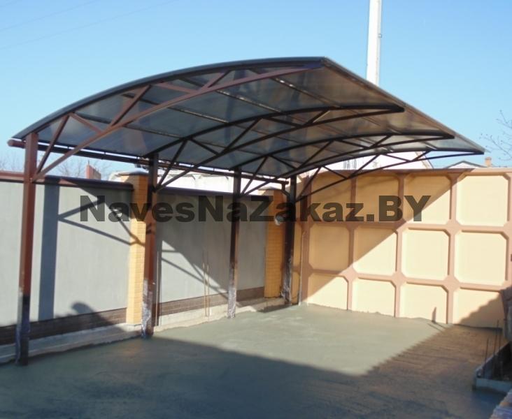 Навес консольный 4 на 6,3