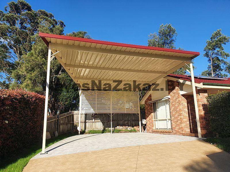Навес в современном стиле1
