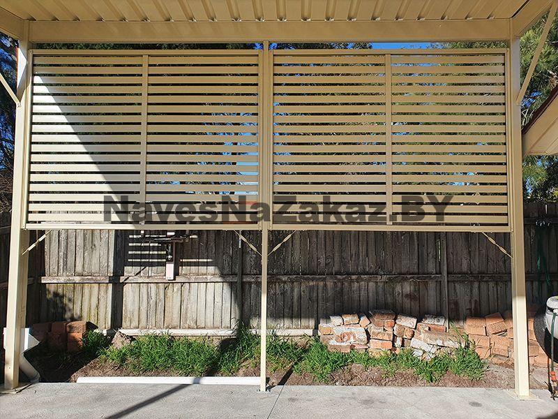 Навес в современном стиле2