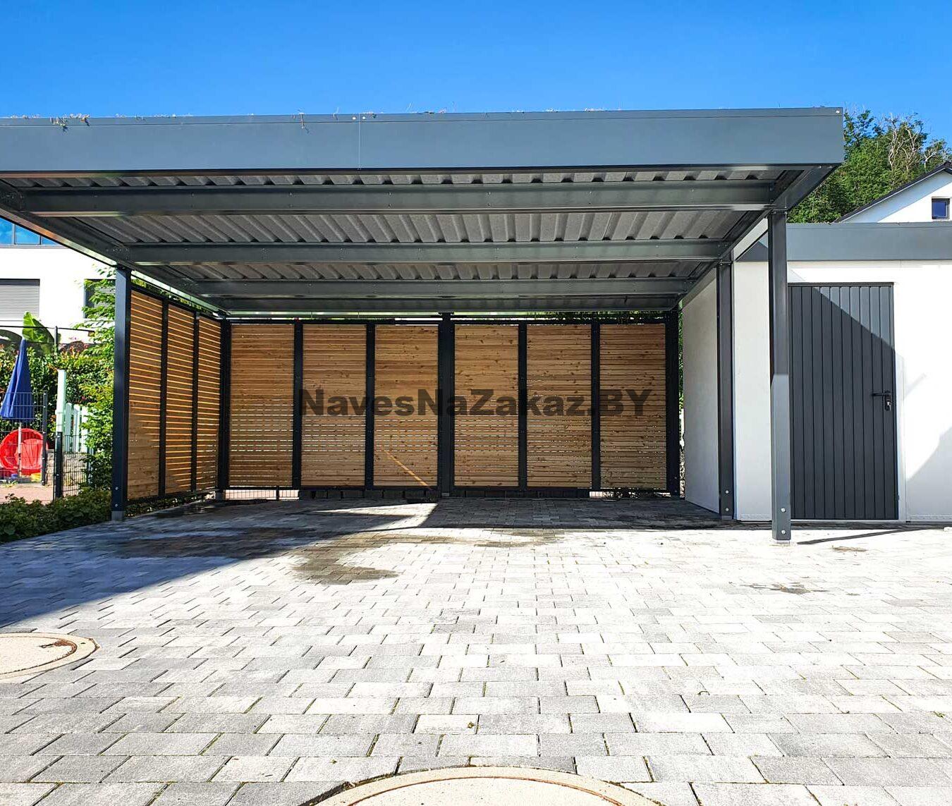 Навес для машины 6 на 6