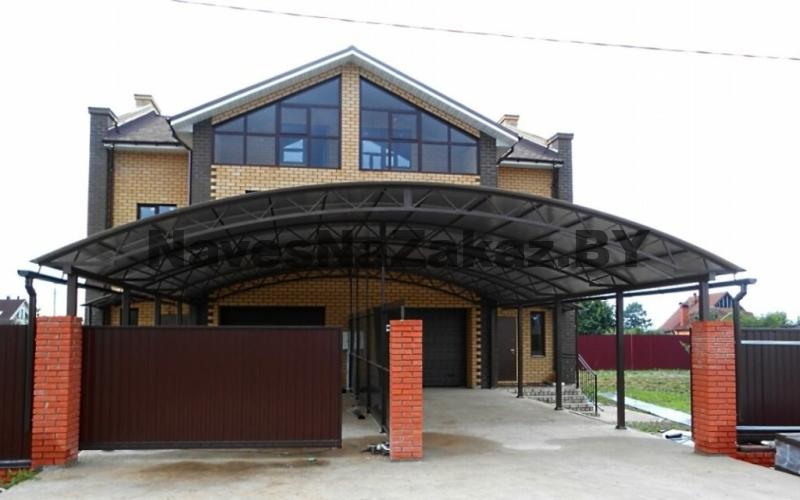 Большой арочный навес