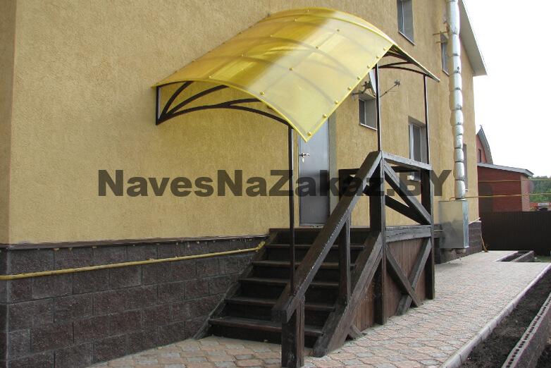 Козырек из металла